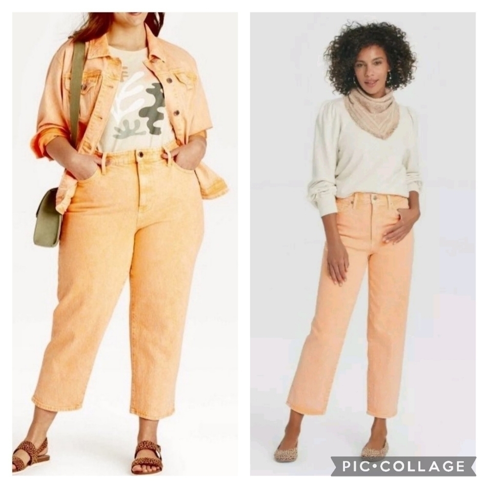 Universal Thread vintage high rise straight leg mom jeans women's size 8 new
